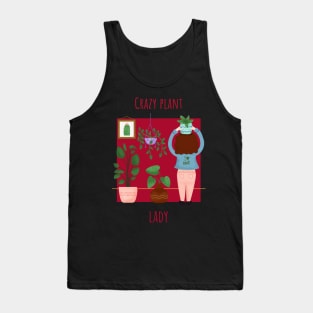 Crazy Plant Lady Tank Top